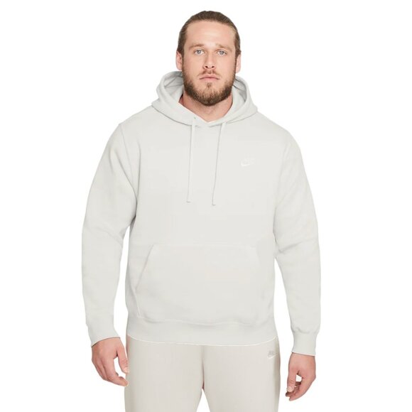 Nike Club Men's Fleece Sweatsuit 2 Pc Tracksuit Matching Bone Beige Tan NWT - Picture 3 of 14